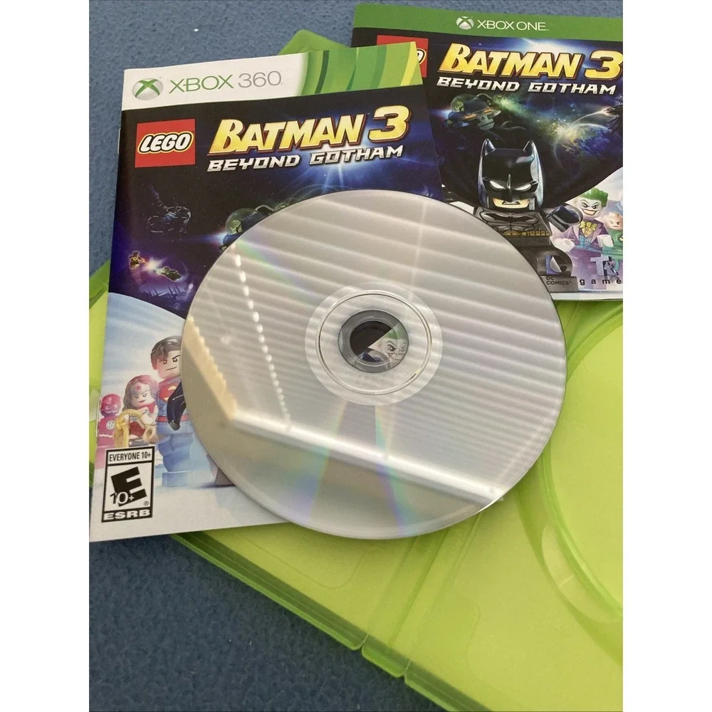 LEGO Batman 3: Beyond Gotham (Microsoft Xbox 360, 2014) Manual & Xbox One Manual
